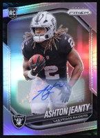 Ashton Jeanty 2025 Panini Prizm Autographs Prizms Silver #315 RC at PristineAuction.com