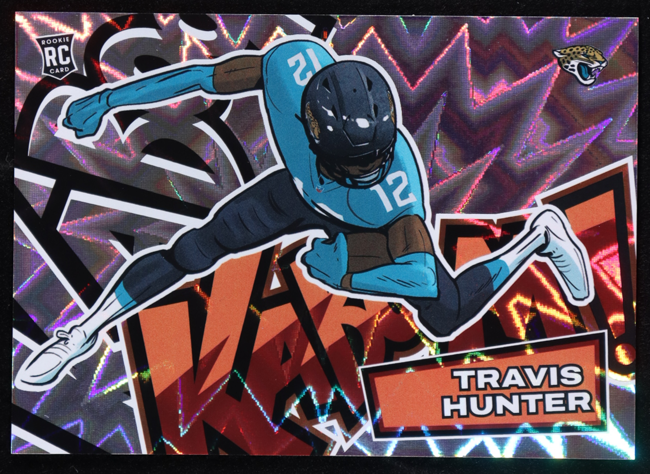 Travis Hunter 2025 Absolute Kaboom Horizontal #32 RC at PristineAuction.com Travis Hunter 2025 Absolute Kaboom Horizontal #32 RC at PristineAuction.com