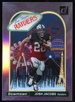 Josh Jacobs 2023 Donruss Downtown #12 at PristineAuction.com