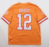 Tom Brady Signed Buccaneers Nike Authentic Jersey (Fanatics & G.O.A.T.) at PristineAuction.com