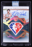 Kevin McHale 2024-25 Panini Eminence NBA 75th Team Autographs Gold #12 #5/5 at PristineAuction.com