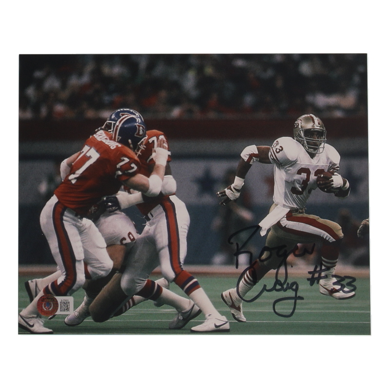 Roger Craig Signed 49ers 8x10 Photo (Beckett) at PristineAuction.com Roger Craig Signed 49ers 8x10 Photo (Beckett) at PristineAuction.com