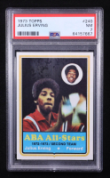 Julius Erving 1973-74 Topps #240 AS2 (PSA 7) at PristineAuction.com