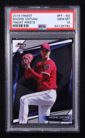 Shohei Ohtani 2018 Finest Firsts #FFSO RC (PSA 10) at PristineAuction.com