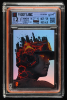 Shohei Ohtani - King of the City: 02 - Color Pop Refractor - 2025 PiggyBanx 1/1 Custom Art Card at PristineAuction.com