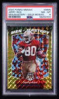 Jerry Rice 2020 Panini Mosaic Men of Mastery Mosaic Gold #MM5 #09/10 (PSA 8) at PristineAuction.com