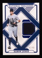 Aaron Judge 2025 Panini National Treasures Treasured Threads Blue #8 #41/49 at PristineAuction.com