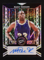 Magic Johnson 2024 Leaf Collective '00 Press Pass Autographs Shimmer Black #20AMJ1 #2/3 at PristineAuction.com