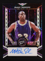 Magic Johnson 2024 Leaf Collective '00 Press Pass Autographs Shimmer Purple #20AMJ1 #1/7 at PristineAuction.com