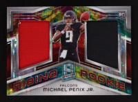 Michael Penix Jr. 2024 Panini Spectra Rising Rookie Materials Celestial #9 RC #21/75 at PristineAuction.com