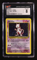 Mewtwo 1999 Pokemon Base Unlimited #10 Holo (CGC 8) at PristineAuction.com