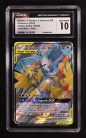 Moltres & Zapdos & Articuno GX 2019 Pokemon Hidden Fates #66 Holo (CGC 10) at PristineAuction.com