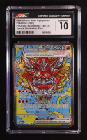 Hearthflame Mask Ogerpon ex 2025 Pokemon Prismatic Evolutions #148 Holo (CGC 10) at PristineAuction.com