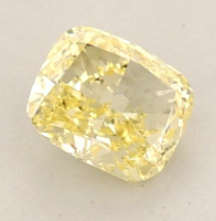 .55 Carats Lab Grown FANCY YELLOW Diamond Loose VS2 | IGI Cert at PristineAuction.com
