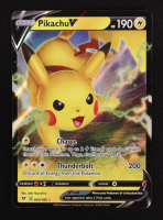 Pikachu V 2020 Pokemon Vivid Voltage #43 Holo at PristineAuction.com