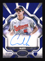 Coby Mayo 2025 Topps Tier One Break Out Autographs Blue Foil #BOACMA #81/99 RC at PristineAuction.com