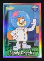 Sandy Cheeks 2025 Topps Chrome SpongeBob Squarepants Refractors #27 at PristineAuction.com