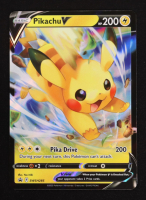 Pikachu V 2023 Pokemon TCG Sword & Shield Black Star Promos #SWSH285 at PristineAuction.com