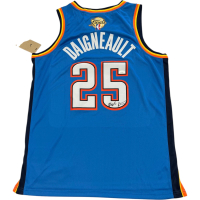 Mark Daigneault Signed Thunder Nike Authentic Jersey (JSA) at PristineAuction.com