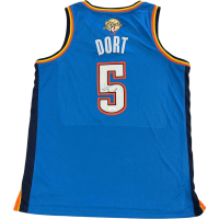 Luguentz Dort Signed Thunder Nike Authentic Jersey (JSA) at PristineAuction.com