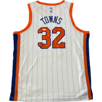 Karl-Anthony Towns Signed Knicks Nike Authentic Jersey (JSA) at PristineAuction.com