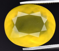 4.69 Carats Natural Yellow Opal Loose | $950 Estimated Retail Value (UGL Cert) at PristineAuction.com
