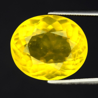 8.44 Carats Natural Yellow Opal Loose | $1,700 Estimated Retail Value (UGL Cert) at PristineAuction.com