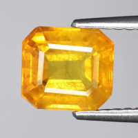 2.04 Carats Natural Yellow Sapphire Loose | $1,900 Estimated Retail Value (UGL Cert) at PristineAuction.com