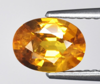 1.34 Carats Natural Yellow Sapphire Loose | $1,400 Estimated Retail Value (UGL Cert) at PristineAuction.com