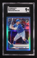 Pete Alonso 2019 Donruss Optic Carolina Blue #82 #24/50 RC (SGC 9) at PristineAuction.com