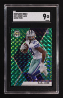 CeeDee Lamb 2020 Panini Mosaic Mosaic Green #207 RC (SGC 9) at PristineAuction.com