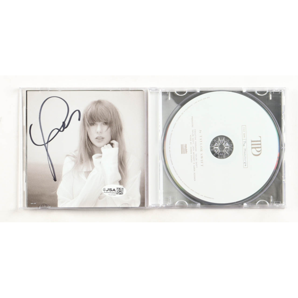 Taylor Swift Signed "The Tortured Poets Department" CD Album Insert (JSA) at PristineAuction.com