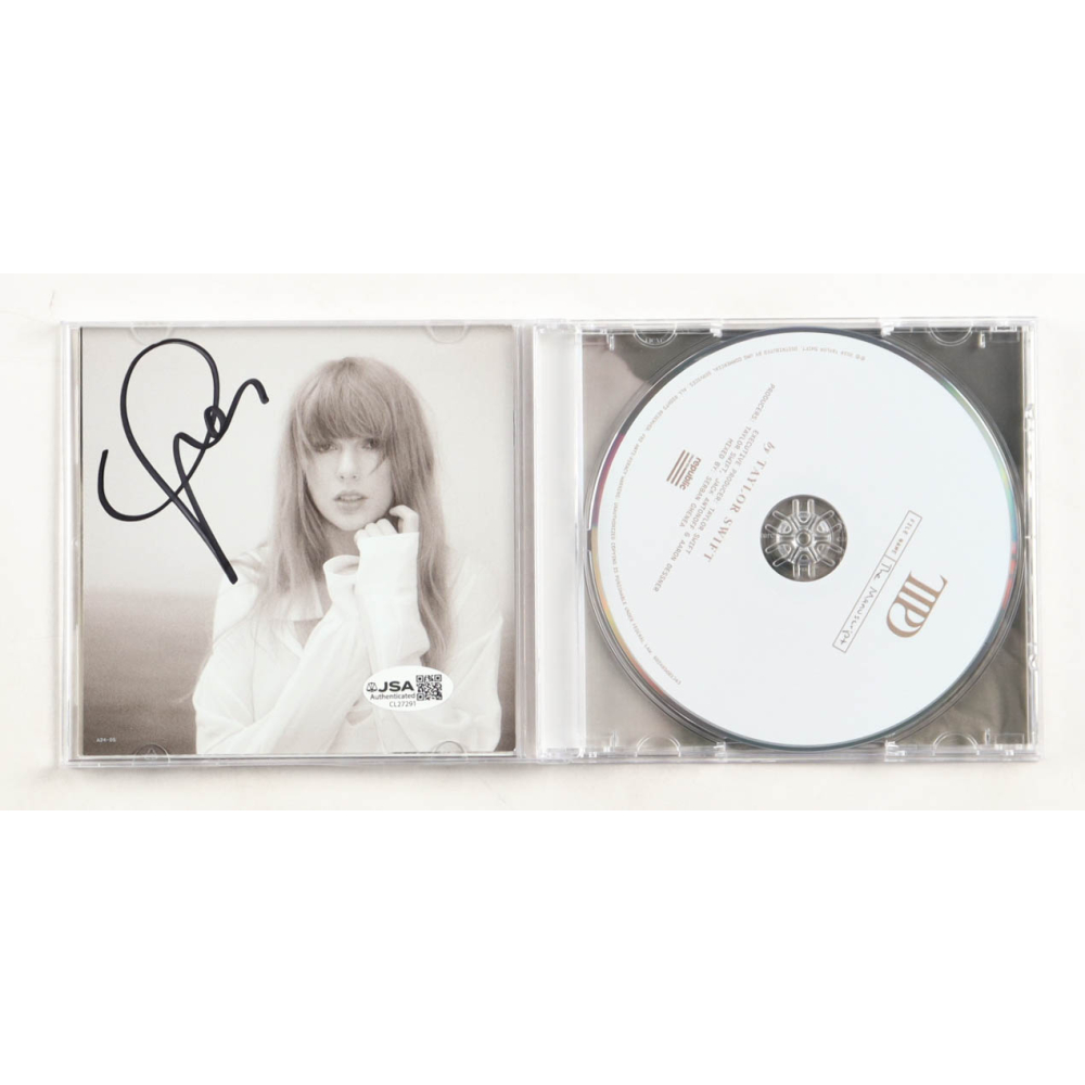 Taylor Swift Signed "The Tortured Poets Department" CD Album Insert (JSA) at PristineAuction.com