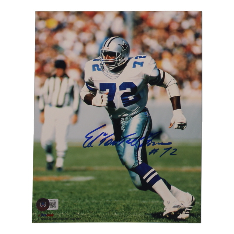 Ed "Too Tall" Jones Signed Cowboys 8x10 Photo (Beckett) at PristineAuction.com Ed "Too Tall" Jones Signed Cowboys 8x10 Photo (Beckett) at PristineAuction.com