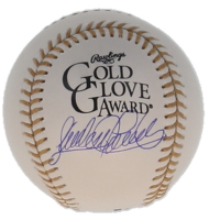 Sandy Alomar Jr. Signed Gold Glove Award Baseball (PSA) at PristineAuction.com