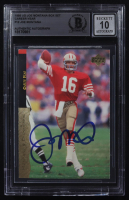 Joe Montana Signed 1995 Upper Deck Joe Montana Box Set #12 (BGS Encapsulated) at PristineAuction.com