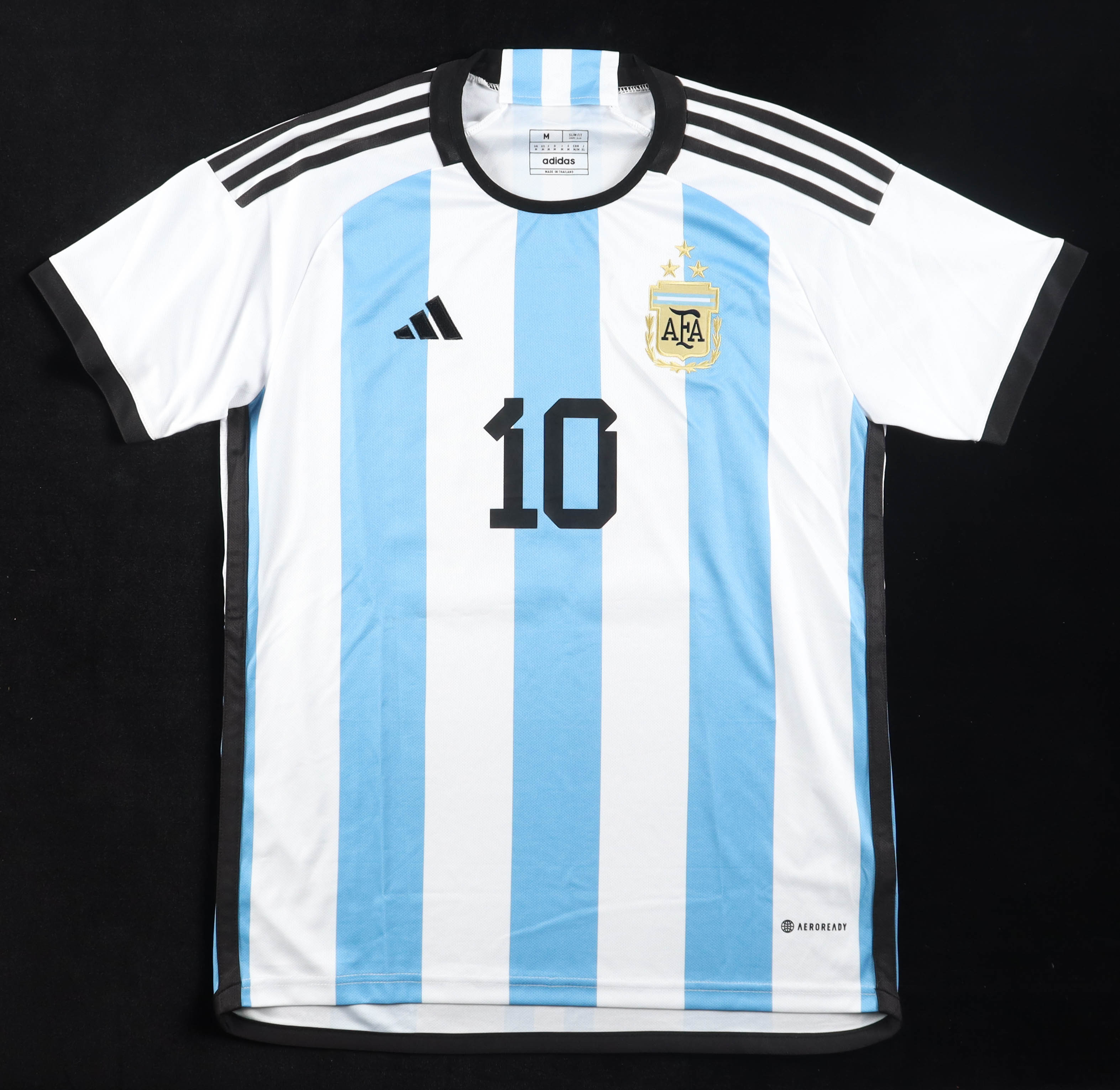 Lionel Messi Signed Argentina National Team Adidas Authentic Jersey Inscribed "LEO" (Beckett) at PristineAuction.com Lionel Messi Signed Argentina National Team Adidas Authentic Jersey Inscribed "LEO" (Beckett) at PristineAuction.com