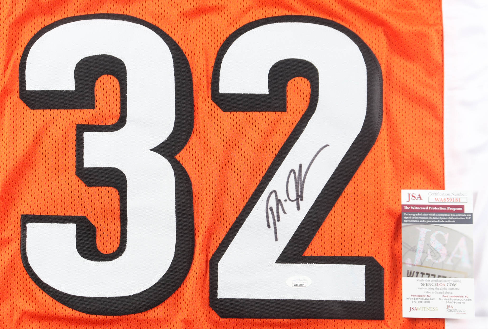 Rudi Johnson Signed Jersey (JSA) at PristineAuction.com Rudi Johnson Signed Jersey (JSA) at PristineAuction.com