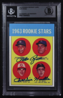 Pete Rose Signed Unlicensed Reprint Card Inscribed "Charlie Hustle" (BGS Encapsulated) at PristineAuction.com