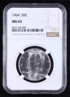 1964 Kennedy Silver 50C Half Dollar (NGC MS65) at PristineAuction.com