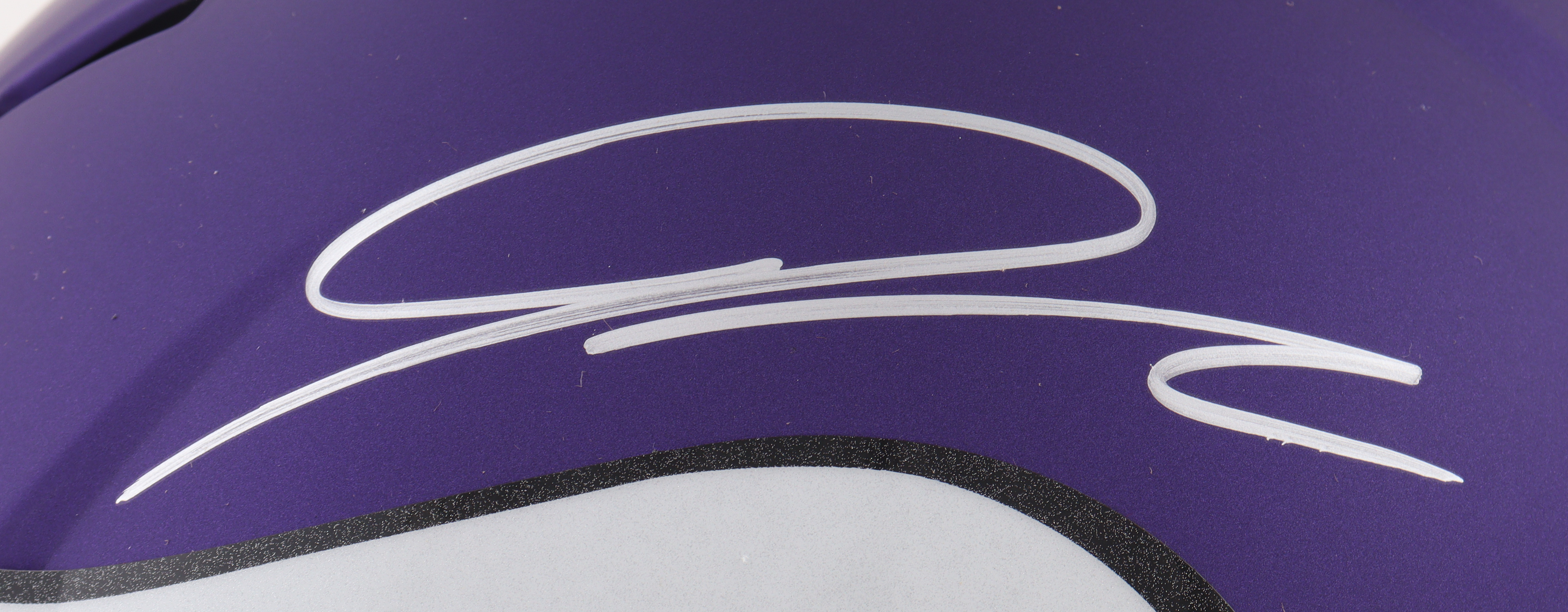 Jordan Addison Signed Vikings Full-Size Speed Helmet (JSA) at PristineAuction.com Jordan Addison Signed Vikings Full-Size Speed Helmet (JSA) at PristineAuction.com