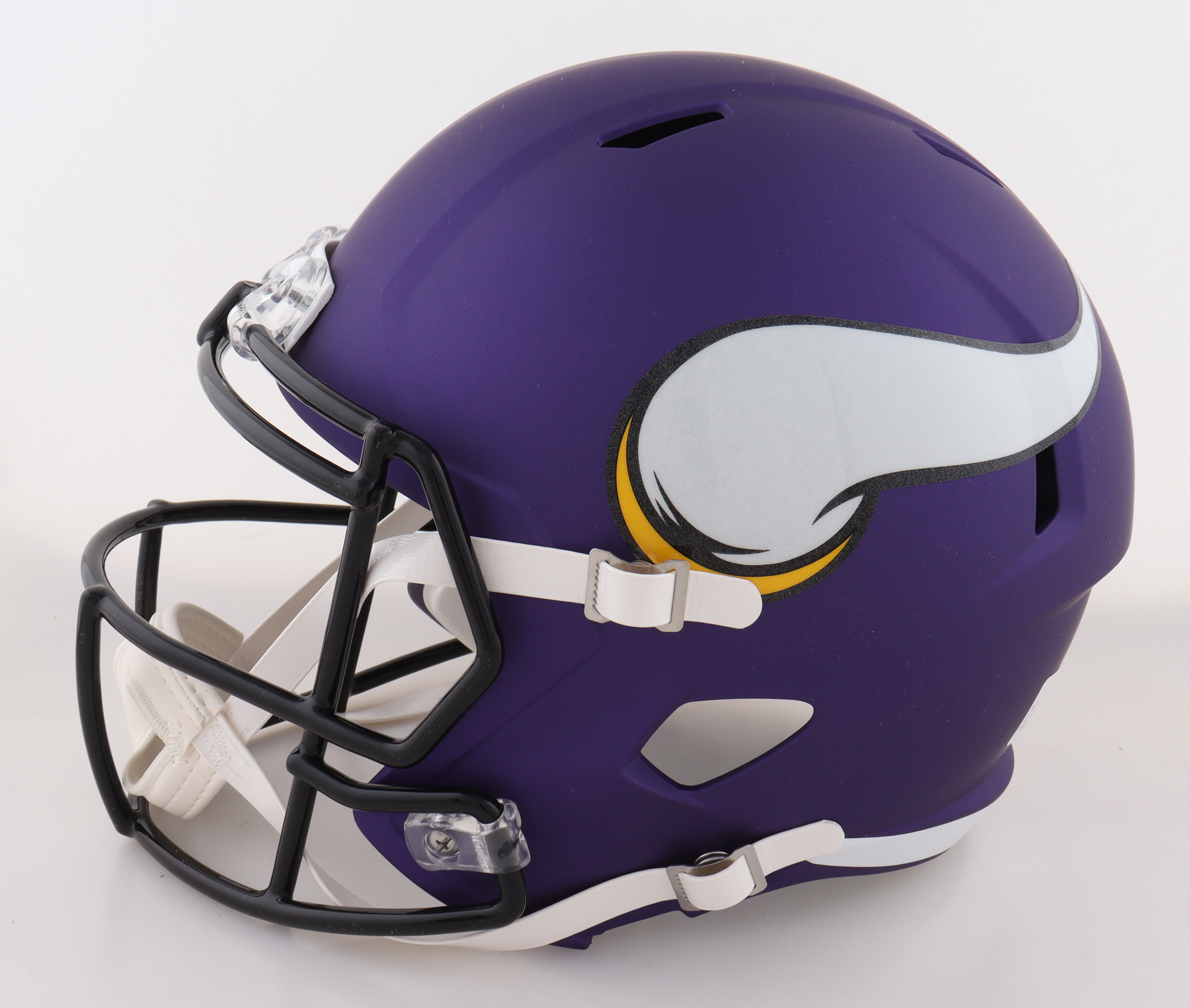 Jordan Addison Signed Vikings Full-Size Speed Helmet (JSA) at PristineAuction.com Jordan Addison Signed Vikings Full-Size Speed Helmet (JSA) at PristineAuction.com