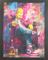 "Unbothered Energy #1" 2026 19x26 Original Painting on Canvas by Tadas Zaicikas | TedyZet (Zaicikas) at PristineAuction.com