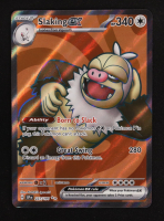 Slaking ex 2024 Pokemon Surging Sparks #227 Holo at PristineAuction.com
