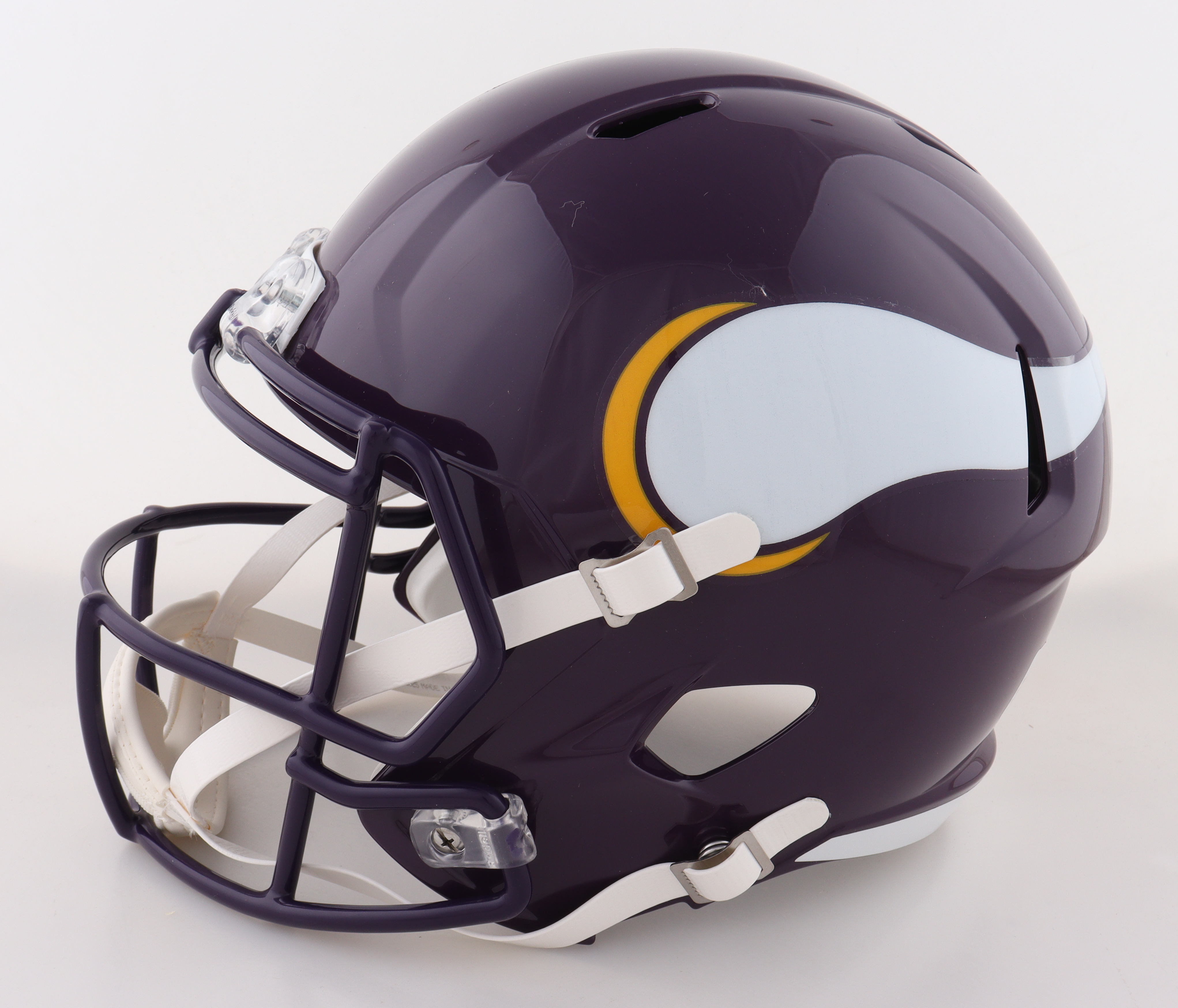 Jordan Addison Signed Vikings Full-Size Speed Helmet (JSA) at PristineAuction.com Jordan Addison Signed Vikings Full-Size Speed Helmet (JSA) at PristineAuction.com