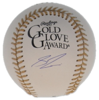 Sal Frelick Signed Gold Glove Award Baseball (PSA) at PristineAuction.com