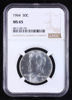 1964 Kennedy Silver 50C Half Dollar (NGC MS65) at PristineAuction.com