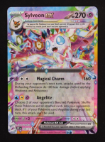 Sylveon ex 2024 Pokemon Surging Sparks #86 Holo at PristineAuction.com