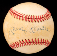 Mickey Mantle Signed OAL Baseball (Beckett) at PristineAuction.com