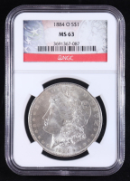 1884-O Morgan Silver $1 Dollar (NGC MS63) at PristineAuction.com